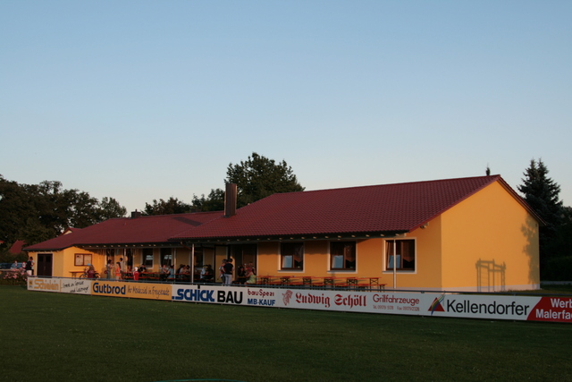 Foto des Schützenheim von Außen